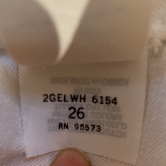 Paper Denim + Cloth White Denim Mini Skirt - Picture 7 of 7